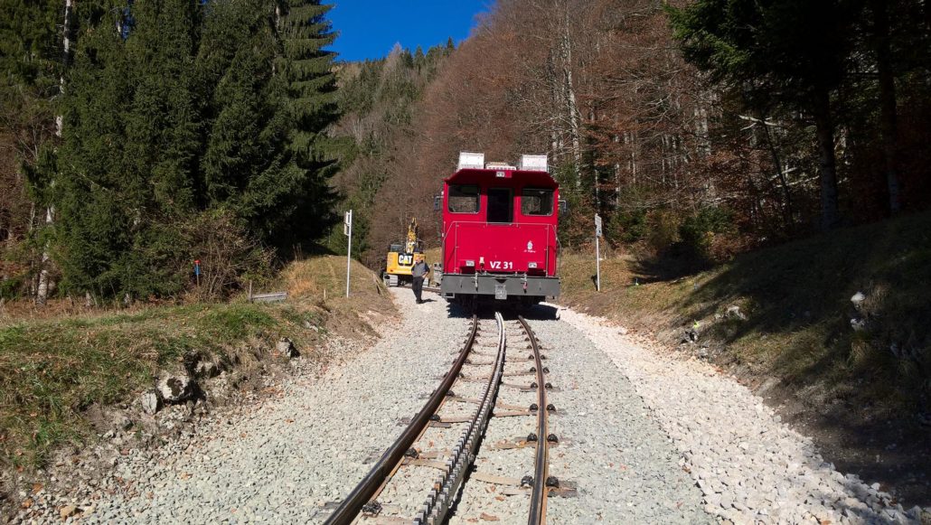 Zahnradbahnstrecke der Schafbergbahn – Werner Consult