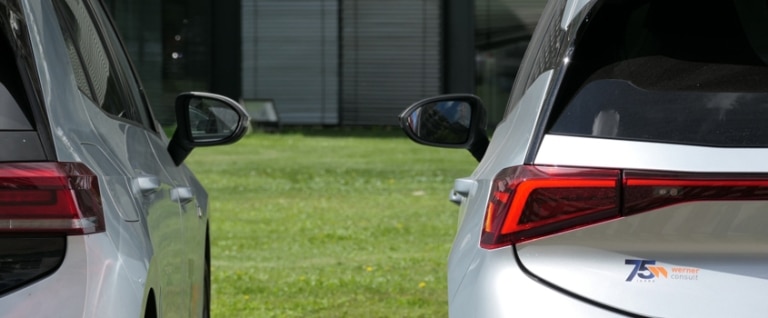 Nachhaltige Mobilität bei WERNER CONSULT: Ein Drittel unseres Fahrzeugpools besteht aus E-Autos – Werner Consult